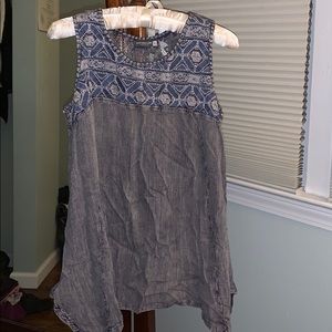 Embroidered lacey blouse